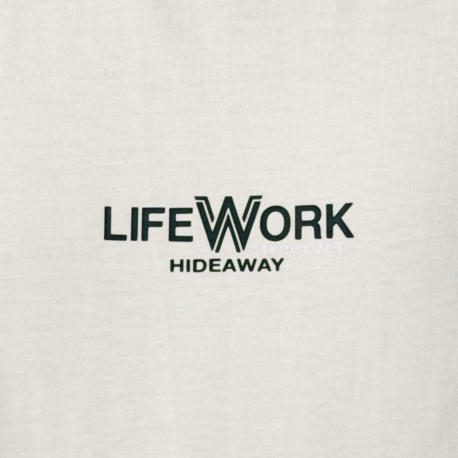 Life Work Korea Basic Small Logo Washed Tee