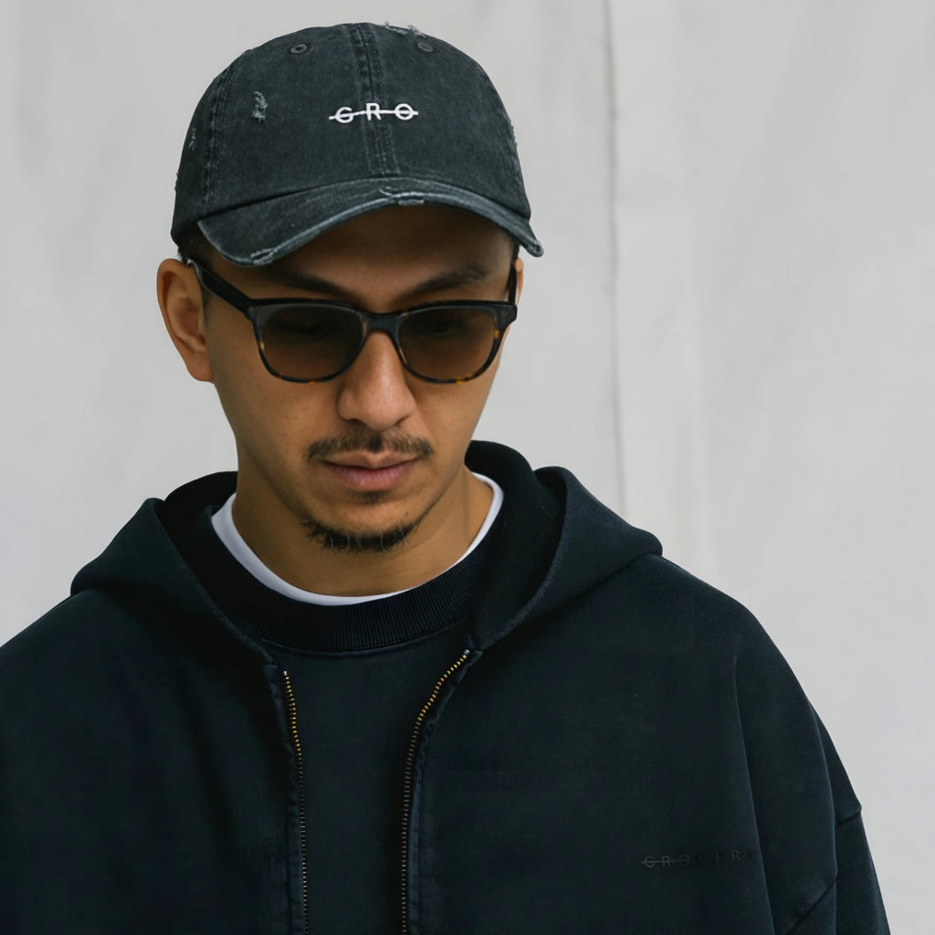 Gro Grocery Distressed Wash GRO Cap