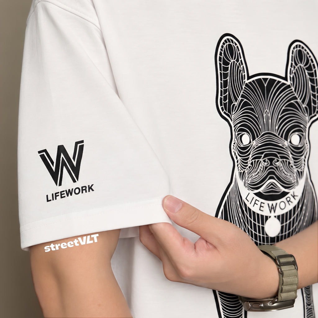 Life Work Korea Silket Big Radog 26 Tee