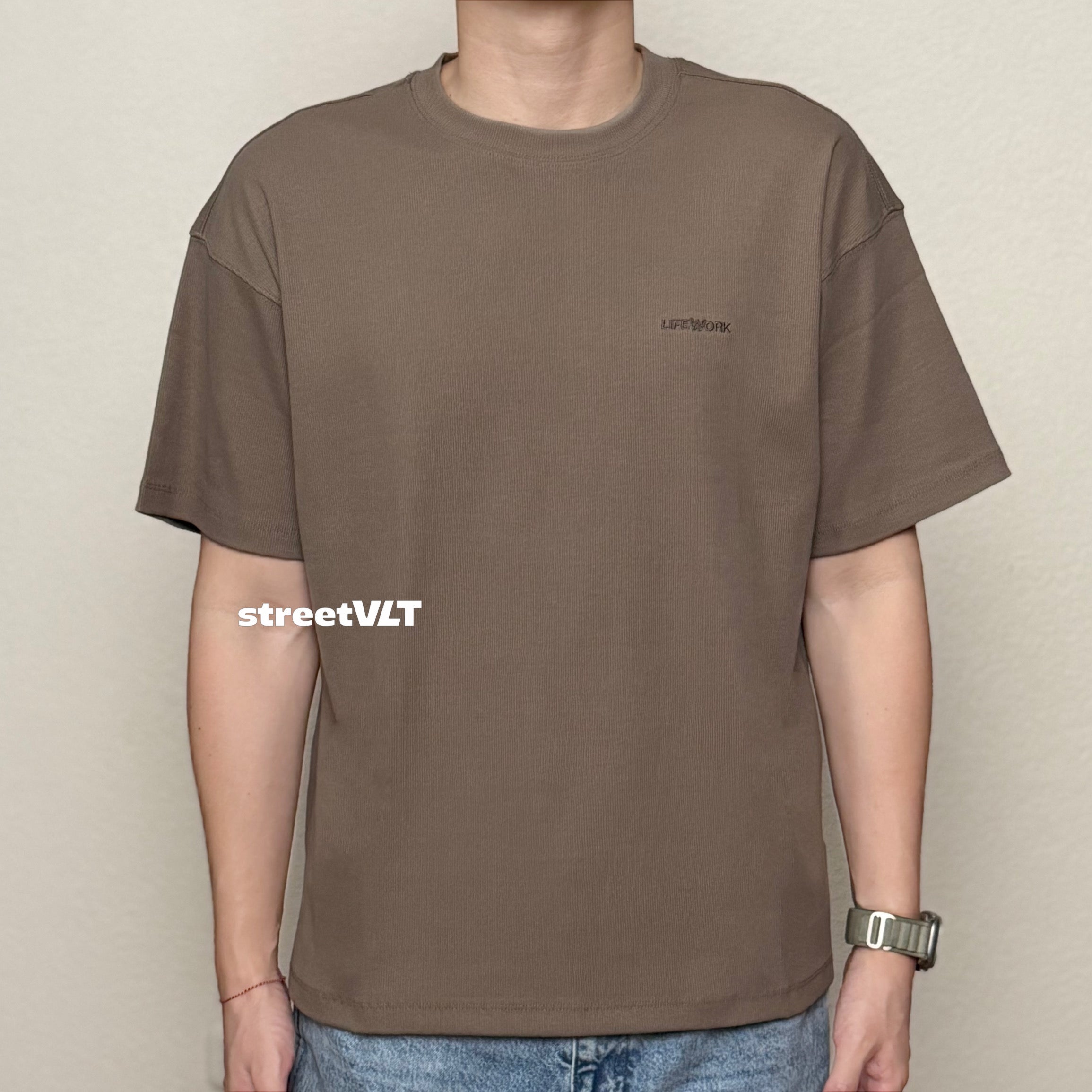 Life Work Korea Jersey Corduroy Tee