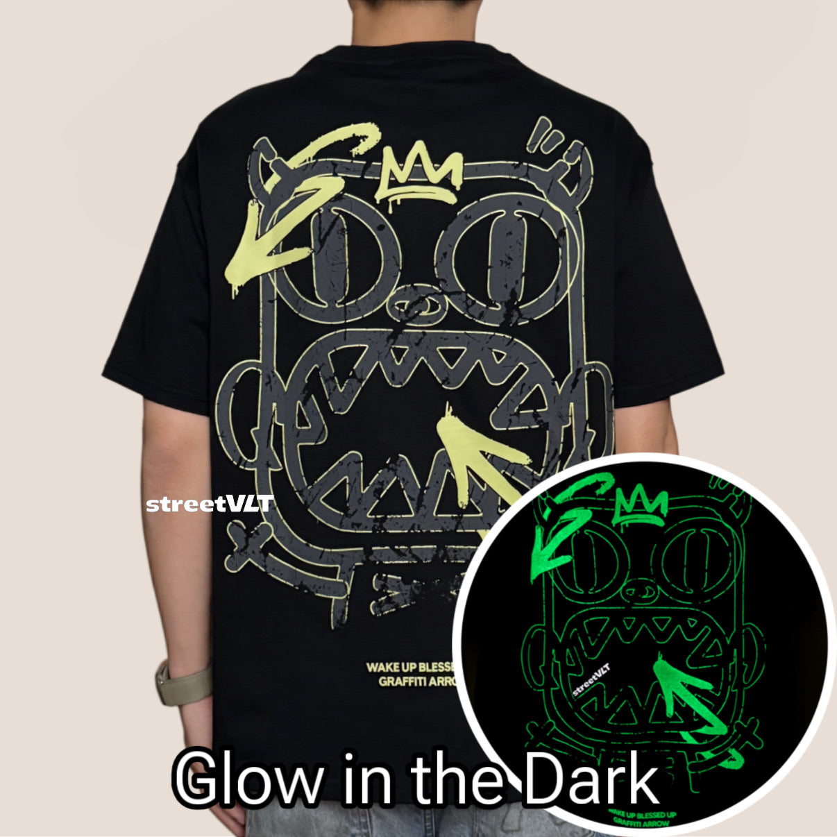 Calmmind Graffiti Monster Glow in the Dark Calm Mind Original