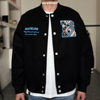 Ricky is Clown Labyrinth Ethnic Varsity Jacket