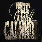 Calmmind Gold Foil Metallic Monster Graphic Tee
