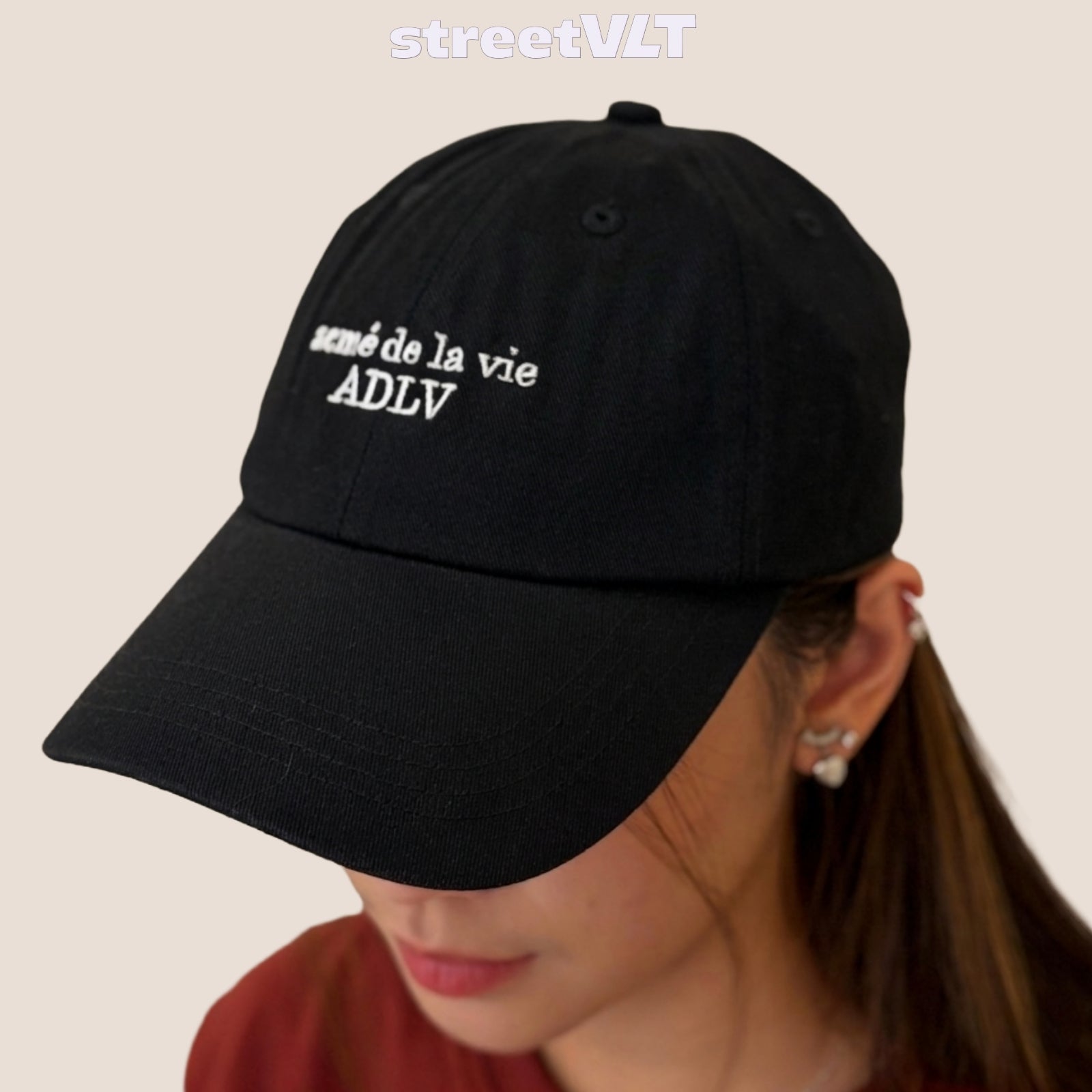 ADLV Basic Small Logo Ball Cap