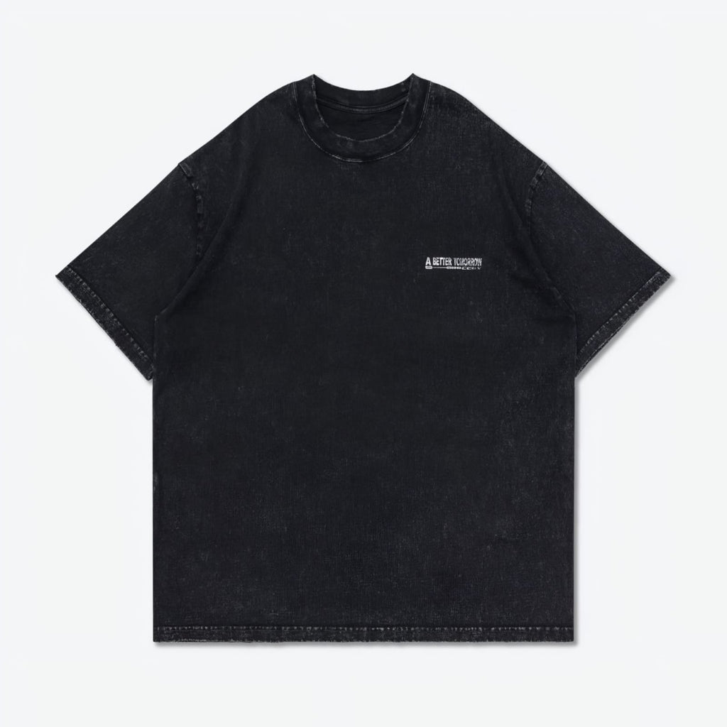 Gro Grocery X Toomore a Better Tomorrow Movie Poster Washed Tee