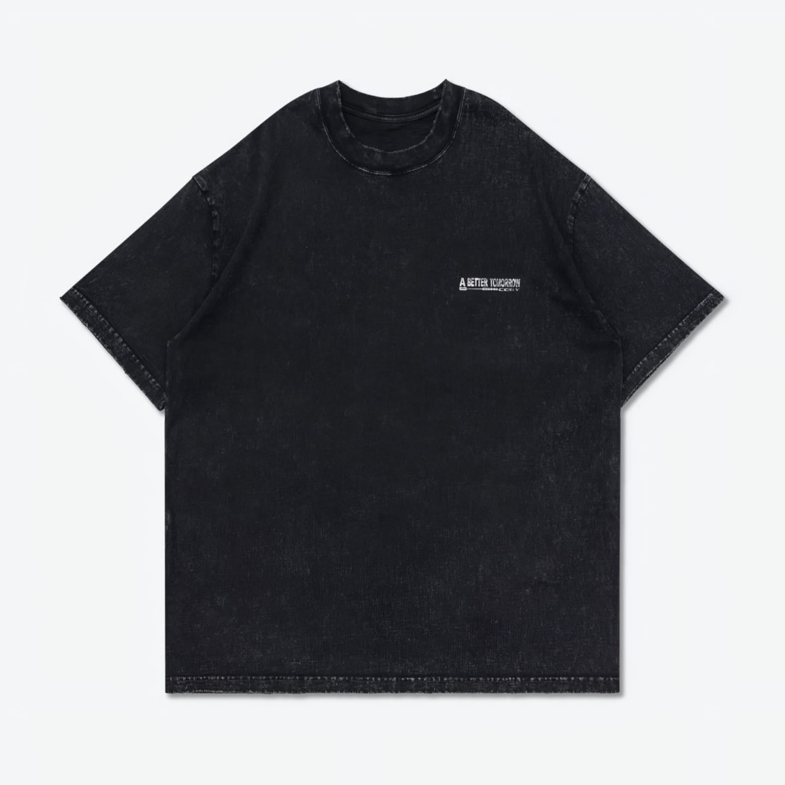 Gro Grocery X Toomore a Better Tomorrow Movie Poster Washed Tee