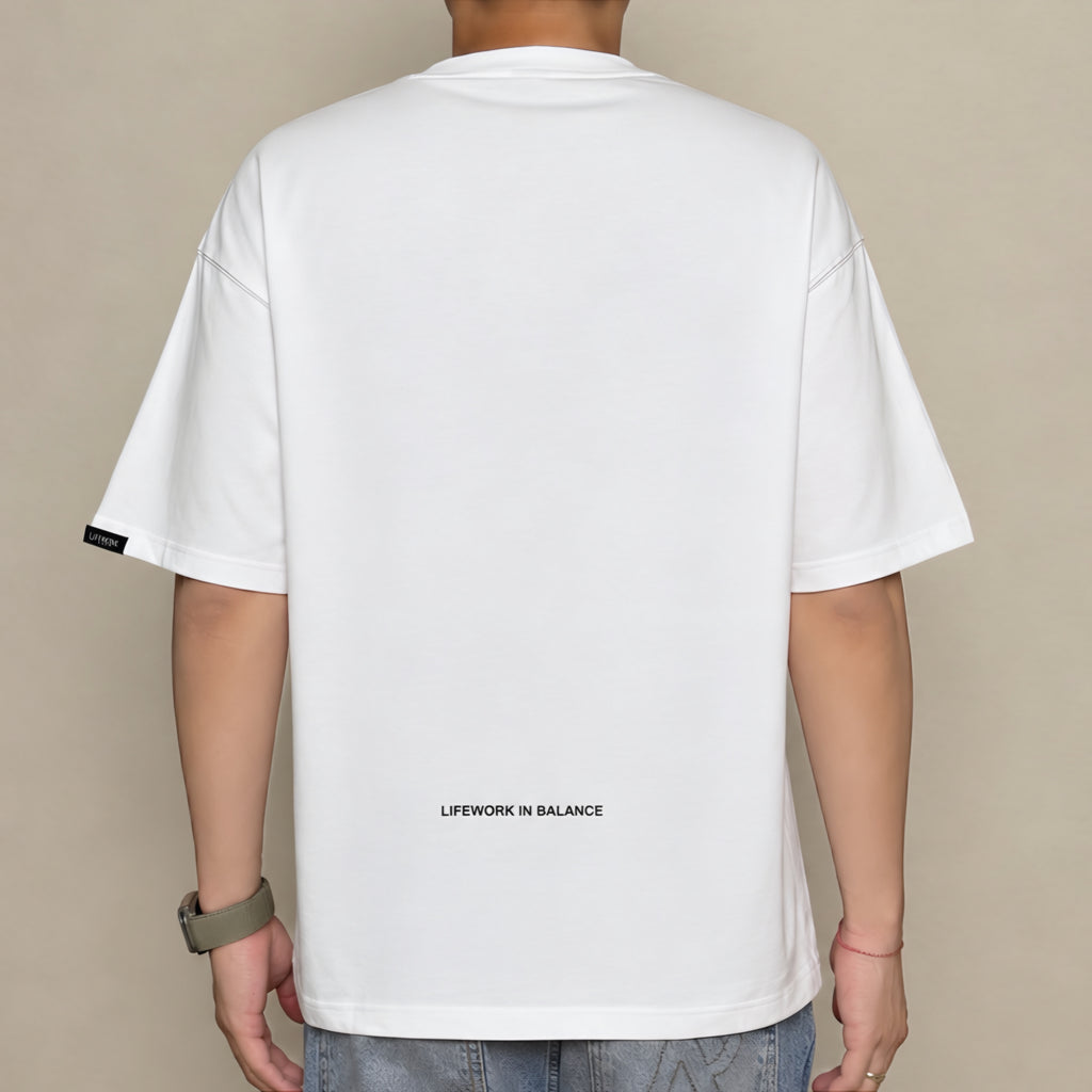 Life Work Korea Snapback Hipdog Tee