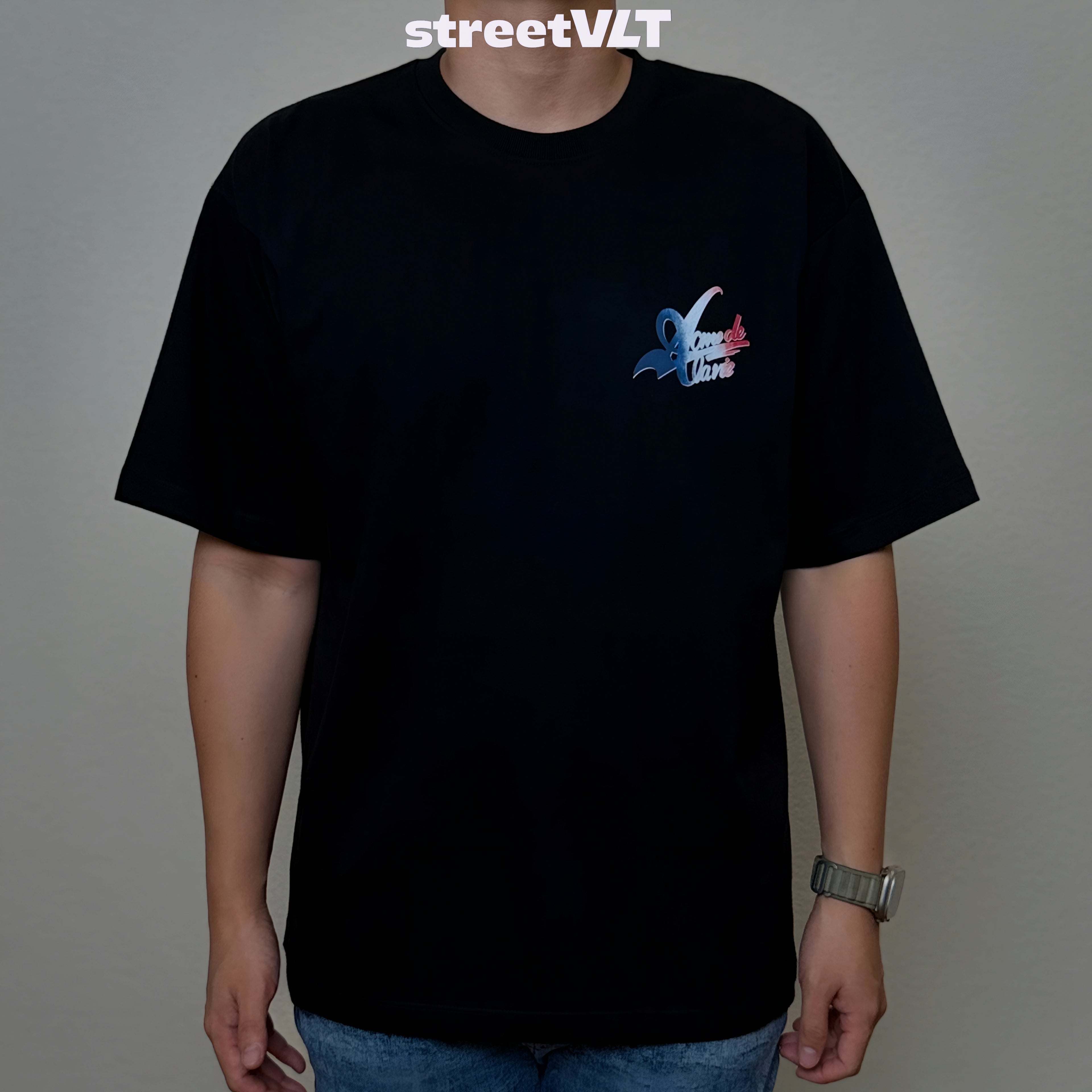 ADLV French Script Logo Short Sleeve T-Shirt