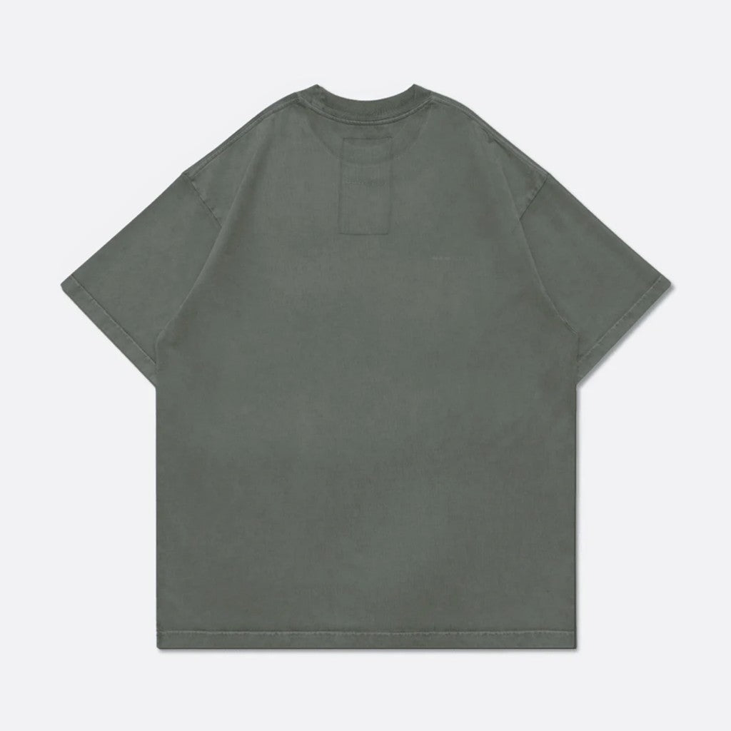 Gro Grocery Basic Washed Boxy Hunter Green Tee Original