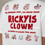RIC Ricky is Clown Circus Embroidered Tee