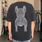 Life Work Korea Washed Big Radog Tee