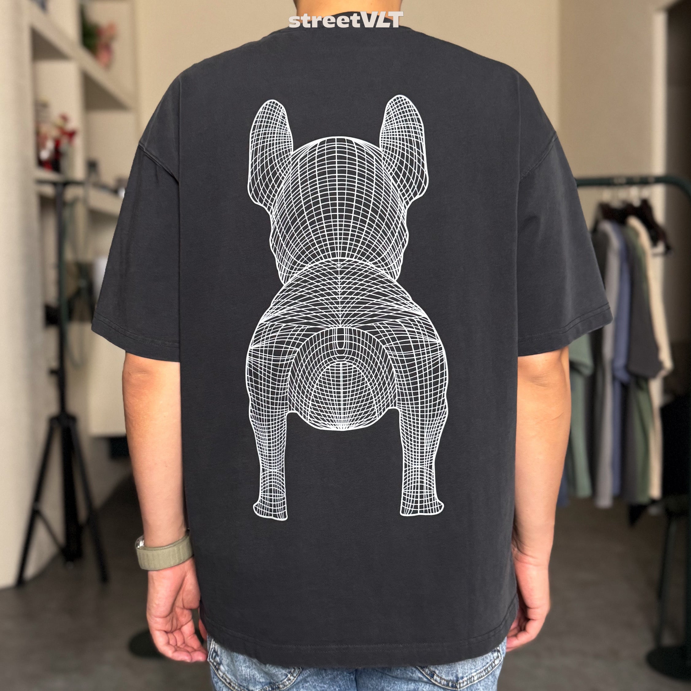 Life Work Korea Washed Big Radog Tee