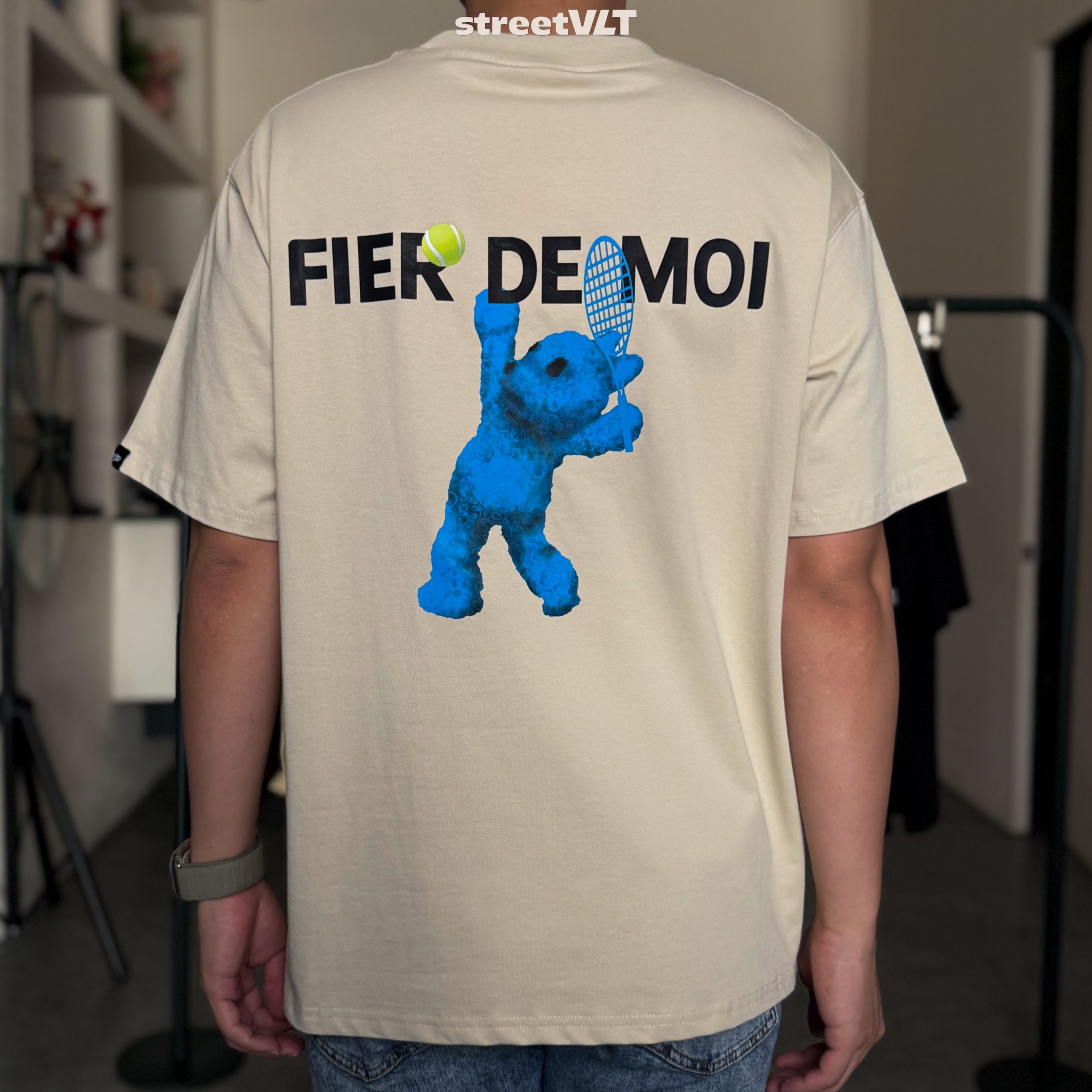 Fier De Moi Top Spin Teddy Tee