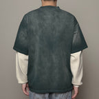 Gro Grocery Washed Layered Long Top Tee