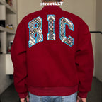 Ricky is Clown Labyrinth Ethnic Varsity Jacket