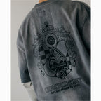 Gro Grocery x Katol Grocommunity Emblem Dirty Washed Invoice Tee