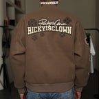 Ricky is Clown Leaf Clover Baseball Jacket