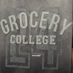 Gro Grocery Washed College Patchwork Sun Faded  Tee