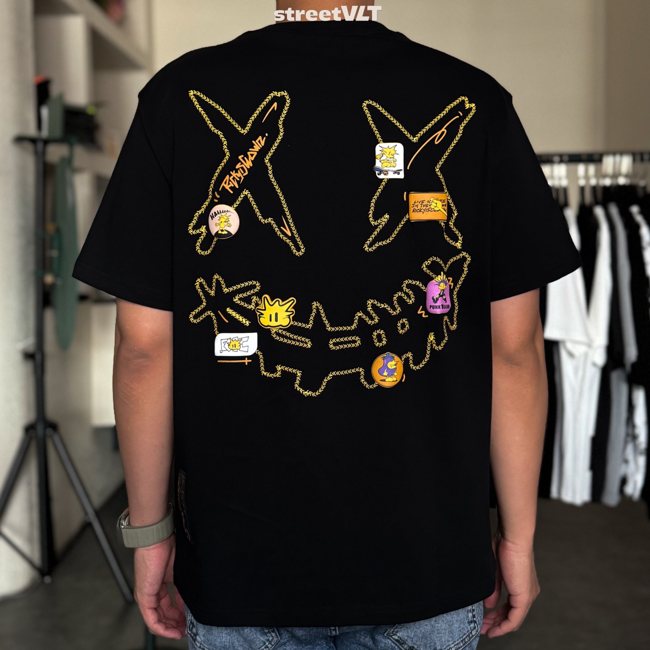Ricky is Clown Pineapple Head IP Printed Tee