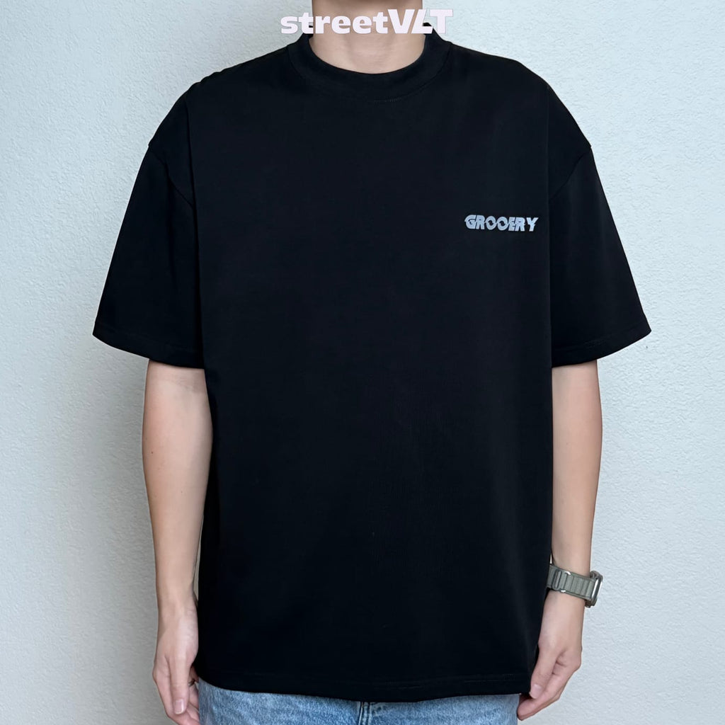 Gro Grocery Rainbow Logo Tee