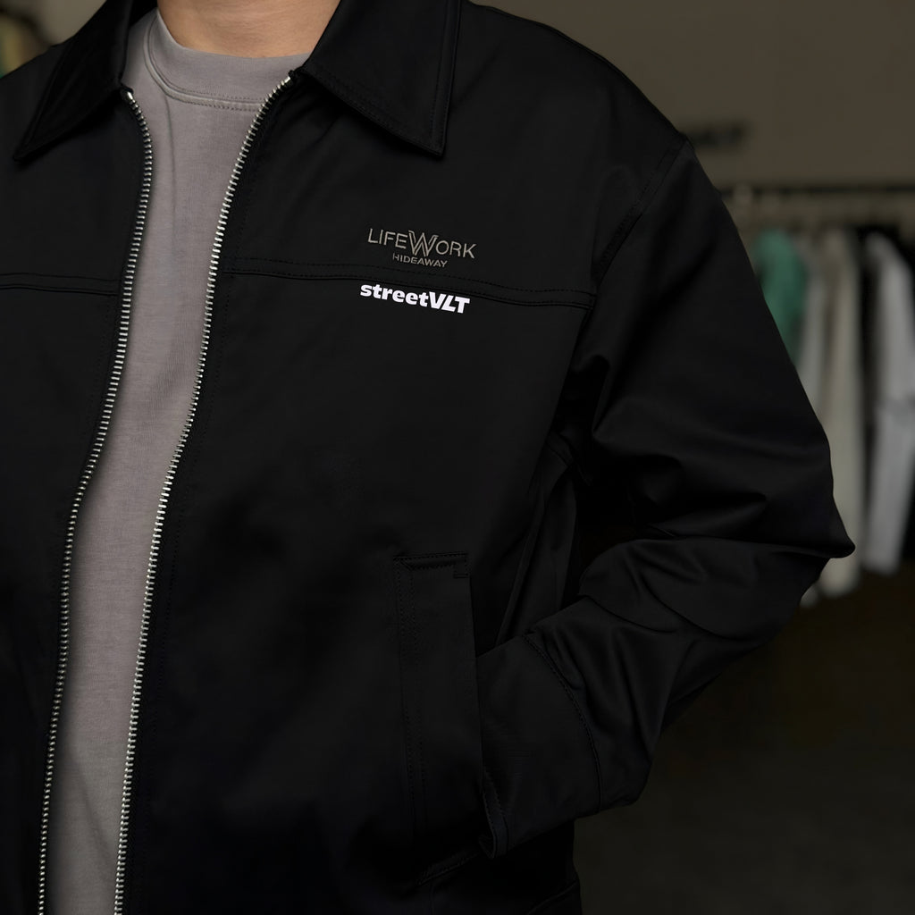 Life Work Korea Basic Collar Trucker Jacket Lifework Original