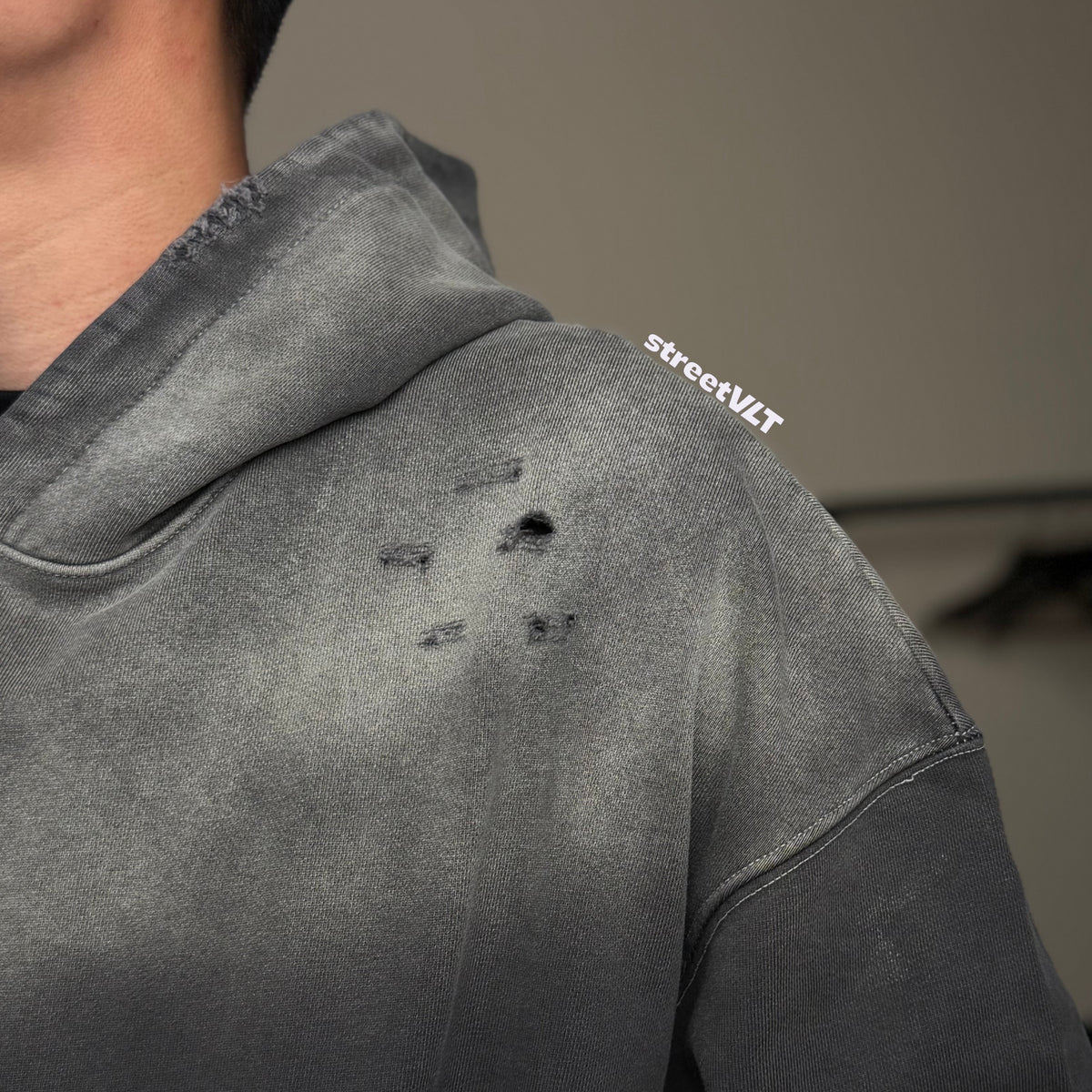 ADLV Distressed Hoodie