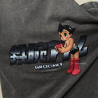 Gro Grocery X Toy Qube Astro Boy Heart Long Top Washed  Tee