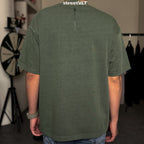 Life Work Korea Washed Small Logo Silicone Radog Tee
