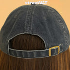 Gro Grocery Washed Two Tone College Logo Emberoidery Cap