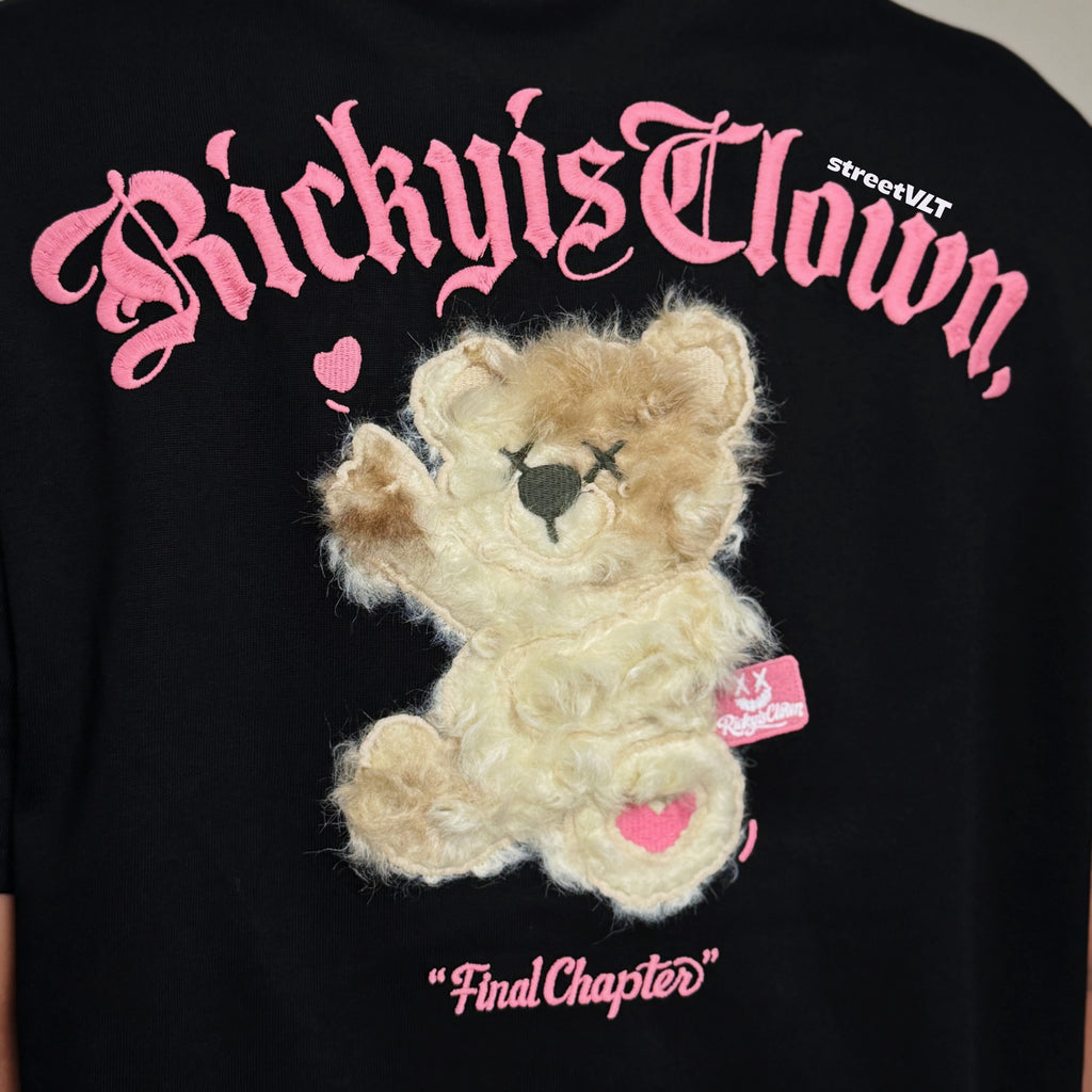 Ricky is Clown Hug Bear Pocket Tee
