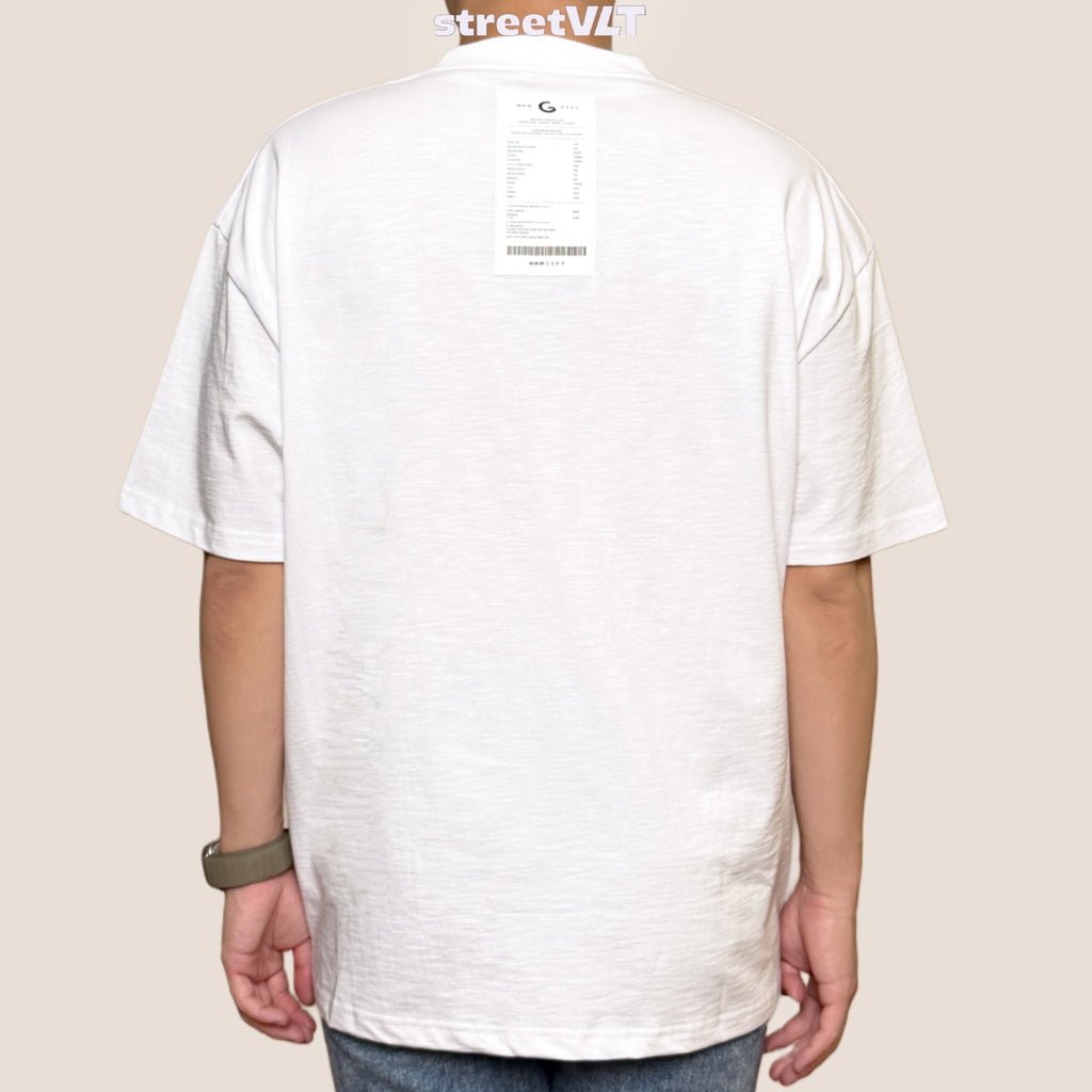 Gro Grocery 001 Invoice White Tee