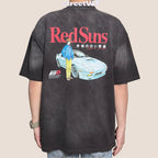 Gro Grocery Tarmac Initial D Ryosuke Takahashi RX-7 Washed Graphic Tee