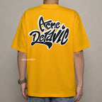 ADLV Exclusive Graffiti Font Logo Short Sleeve T-Shirt Acme De La Vie