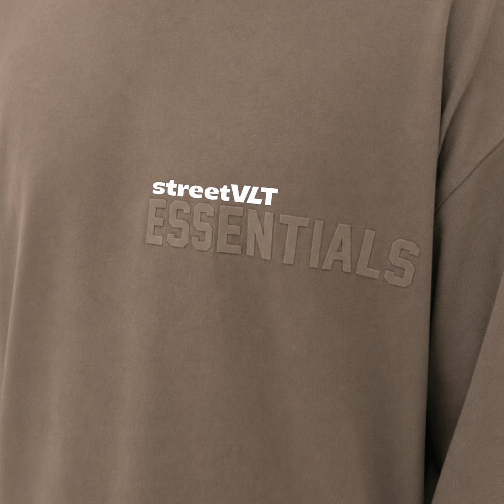 Essentials Wood Long Sleeve Crewneck SS23 Tee