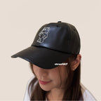 ADLV Line AC Bear Vegan Leather Ball Cap Acme De La Vie