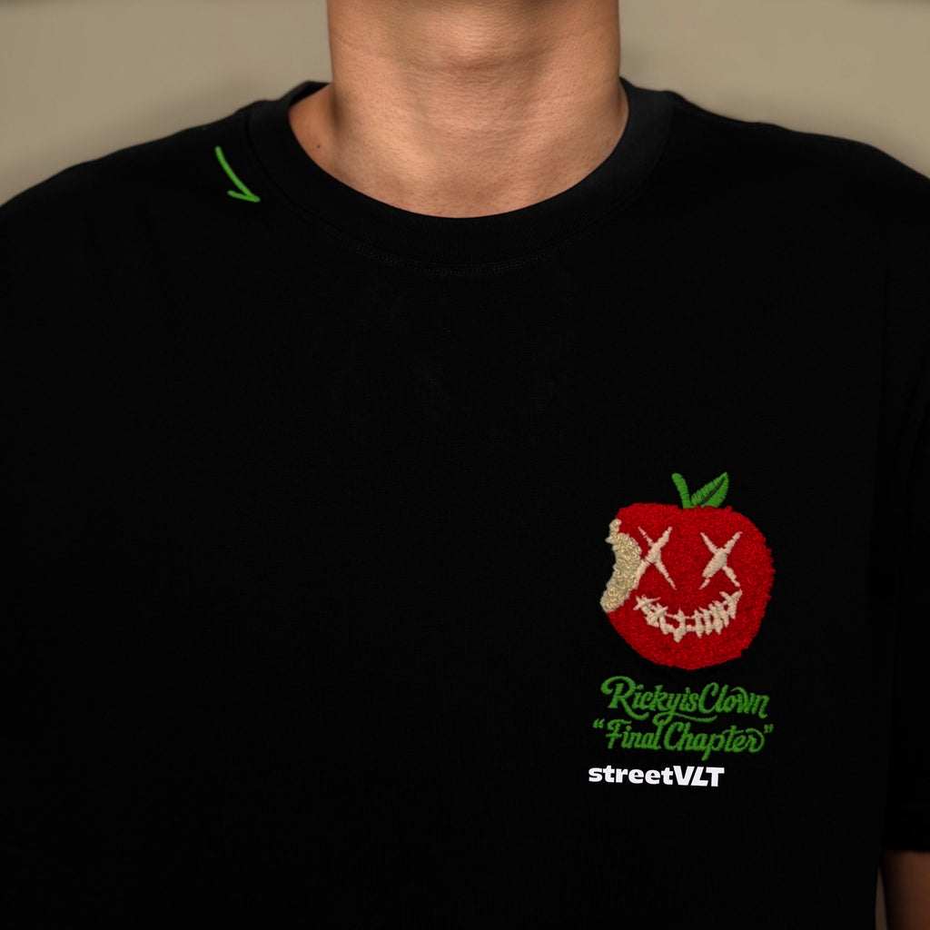 Ricky is Clown Bitten Apple Shaped Limited Editon Tee