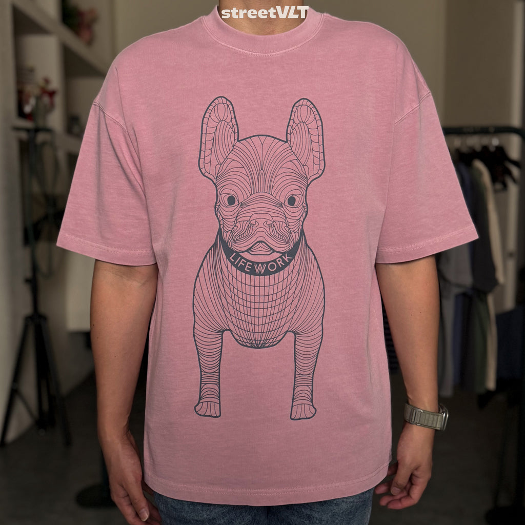 Life Work Korea Washed Big Radog Tee