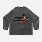 Gro Grocery X Toy Qube Astro Boy Heart Long Top Washed  Tee