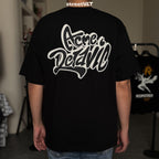 ADLV Exclusive Graffiti Font Logo Short Sleeve T-Shirt Acme De La Vie