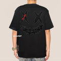 RIC Ricky is Clown Black Mamba Diablo Snakeskin Embroidery Black Tee