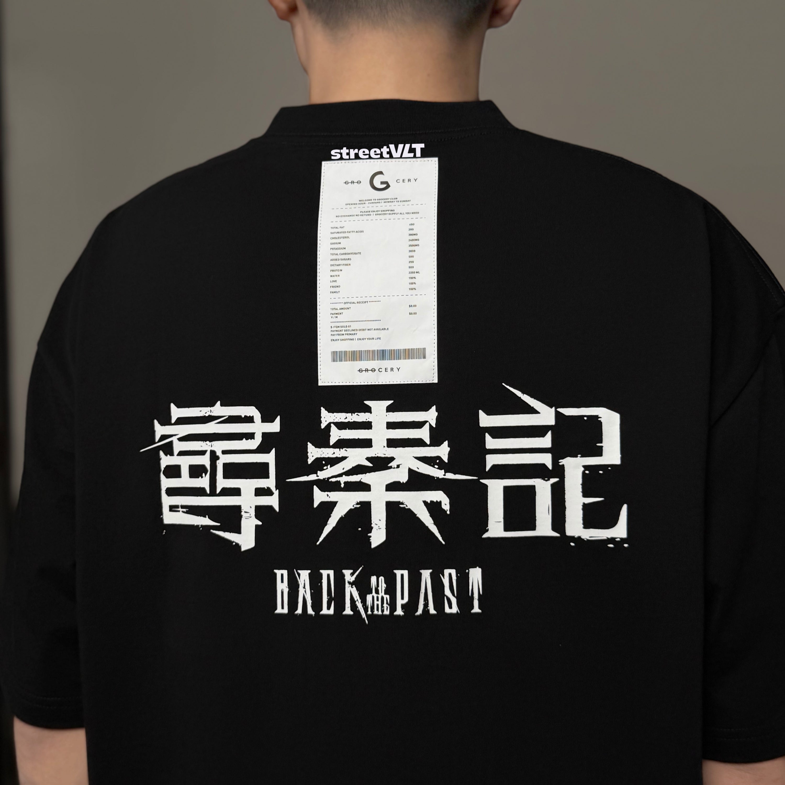 Gro Grocery X Back to the Past Wow Cool Invoice Tee