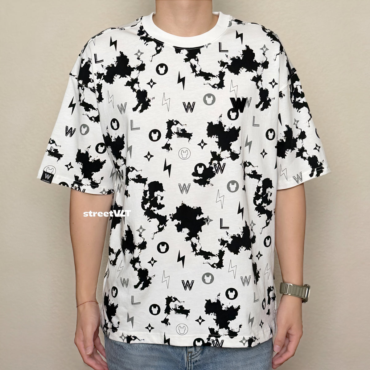 Life Work Korea Storm Radog Monogram Tee Lifework Original