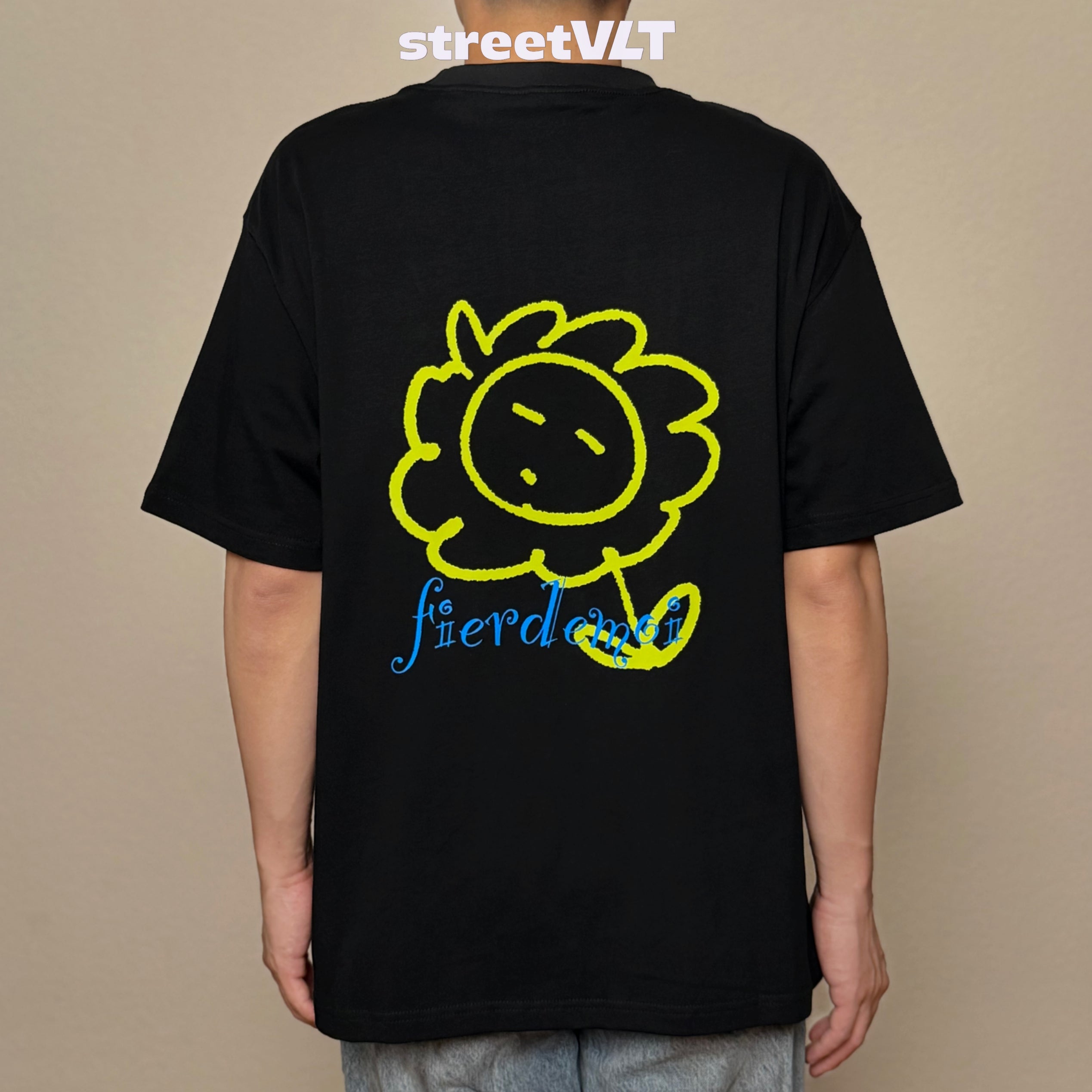 Fier De Moi Drawing Flower Tee