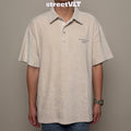 ADLV  Terry Logo Embo Short Sleeve Colar T-Shirt