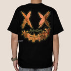 Ricky is Clown Gold Plated Crocodile Embroidered Tee