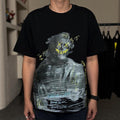 Ricky Is Clown Einstein Statue Emperor Black Tee