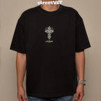 Life Work Korea Vintage Graphics Cross Tee