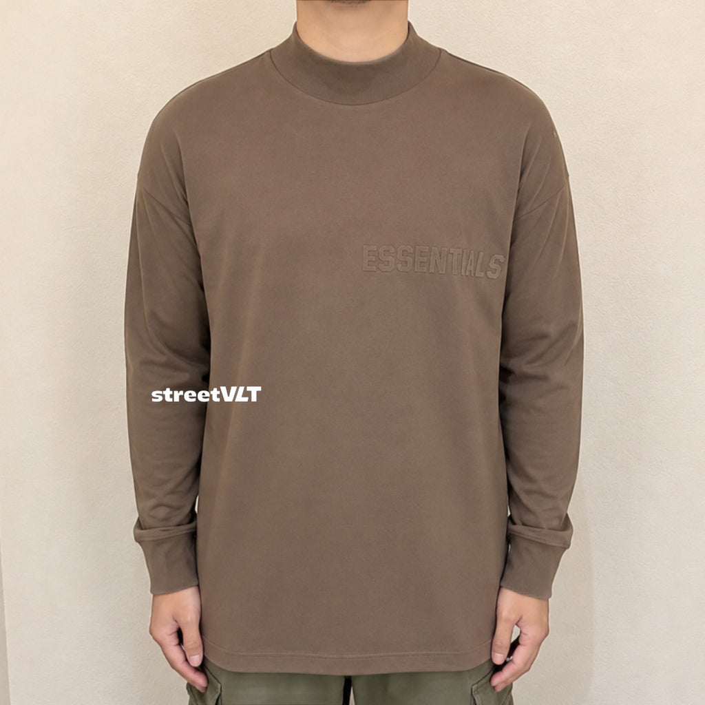 Essentials Wood Long Sleeve Crewneck SS23 Tee