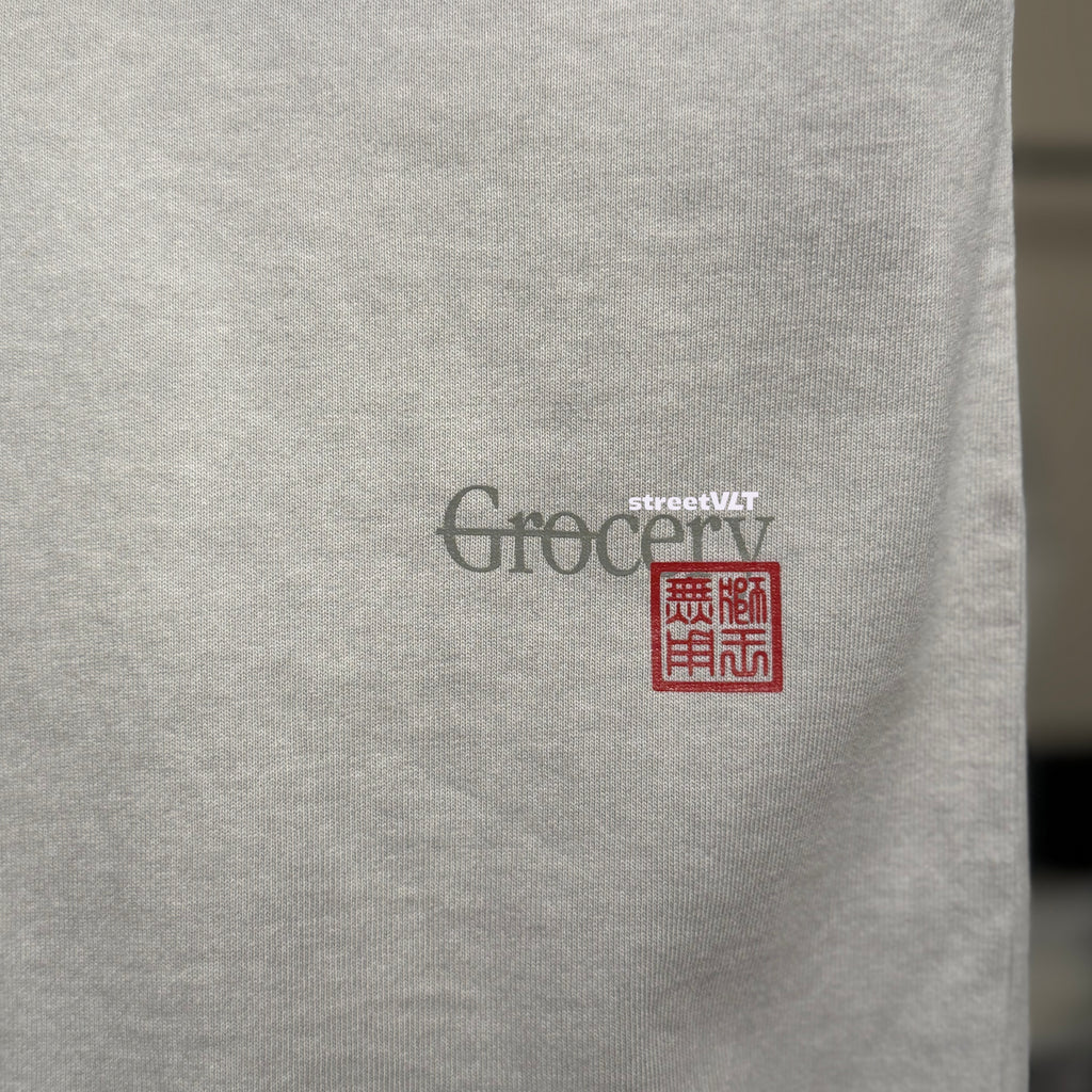 Gro Grocery Needless Washed Logo Tee
