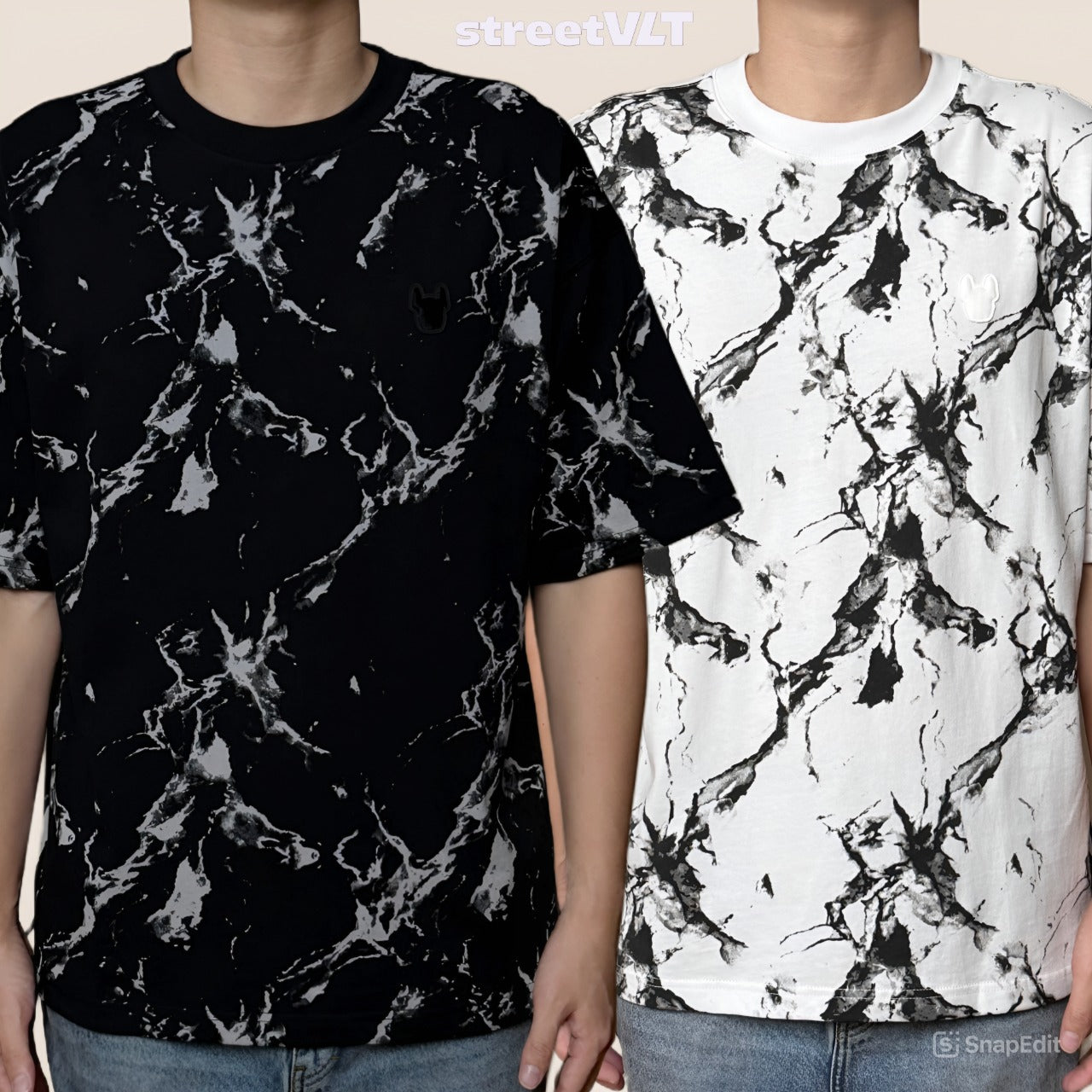 Life Work Korea Marble Radog Tee